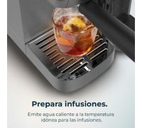 Caffettiera semiautomatica Cecotec Power Espresso 20 Steel Pro Latte con serbatoio del latte da 20 bar