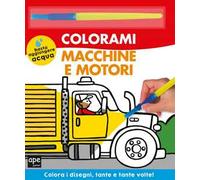 Macchine e motori. Colorami. Ediz. illustrata