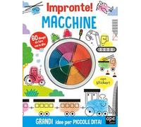 Macchine e motori. Impronte! Ediz. illustrata