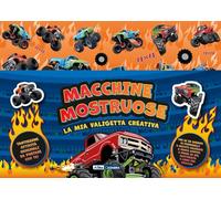 Macchine mostruose. La mia valigetta creativa. Ediz. illustrata. Con pennarelli, matite, penne gel. Con Adesivi