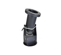 Macchine per coriandoli, LED Fan Blower Coriandoli Booster Monotube Special Rainbow Effect Confetti Machine 48X3W RGB 3IN1 Led a doppio anello
