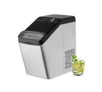 Macchine per il ghiaccio da banco, Macchina for il ghiaccio da banco Macchina for ghiaccio portatile autopulente con paletta for ghiaccio e cestello Macchina for il ghiaccio con ricarica d'acqua a 2 v