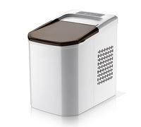 Macchine per il ghiaccio da banco, Macchina for il ghiaccio da banco, macchina for il ghiaccio protetta, 22-26 libbre/24 ore, 9 cubetti di ghiaccio pronti in 8 minuti, con paletta for ghiaccio e cesti