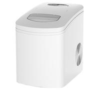 Macchine per il ghiaccio da banco, Macchina for il ghiaccio da bancone, Bullet Clear Ice 9 pezzi in 7 minuti, 26 libbre al giorno, macchina for il ghiaccio portatile for feste in casa, bianco,per fes