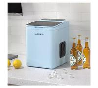 Macchine per il ghiaccio da banco, Macchina for il ghiaccio elettrica, design compatto da bancone, 9 cubetti in meno di 7 minuti, funzionamento silenzioso, for cucina/ufficio/camper/bar,per feste in