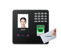 Macchine per la timbratura per piccole imprese, Dispositivo di registrazione e presenze dei dipendenti con riconoscimento facciale biometrico USB e impronta digitale(BK100-B-IC)
