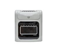 Macchine per la timbratura per piccole imprese, Macchina di presenza elettronica, registratore di presenze digitale, orologio for tessere perforate, macchina for tessere identificative, 100 V-240 V