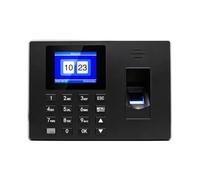 Macchine per la timbratura per piccole imprese, Macchina intelligente for la rilevazione e presenze con impronte digitali, impronte digitali/password con schermo da 2,4'' e orologio for la rilevazione