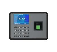 Macchine per la timbratura per piccole imprese, Macchina intelligente for la rilevazione e presenze tramite password, impronta digitale biometrica, registratore di registrazione dei dipendenti, orolog