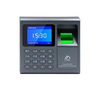 Macchine per la timbratura per piccole imprese, Mini macchina portatile for la rilevazione e presenze e e assenze con impronte digitali, controllo accessi RFID, sblocco con impronta digitale/scheda/pa
