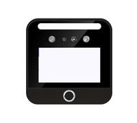 Macchine per la timbratura per piccole imprese, Scanner for impronte digitali con riconoscimento facciale biometrico del personale, macchina for la rilevazione e presenze dei dipendenti, registratore