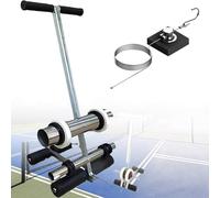 Macchine Per La Tracciatura Delle Linee Dei Campi Da Gioco, Con Kit Per Disegnare Cerchi, Applicatore Di Nastro Per Pavimenti, Kit Per La Marcatura Di Campi Da Pickleball Per Vialetti, Asfalto O Cemen