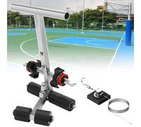 Macchine per la tracciatura delle Linee del Campo da Gioco, con Kit per tracciare Cerchi, applicatore di Nastro Adesivo per Pavimenti, Kit di marcatura per vialetti, Asfalto o Cemento, campi da baske