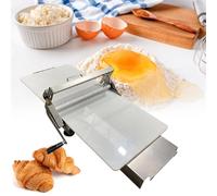 Macchine per Stendere l'Impasto, Macchina per Stendere l'Impasto Manuale, Macchina per Stendere la Pizza, Per Lavorare Pane, Piadine Sottili, Pane Azzimo, Torte, Samosa,Commercial