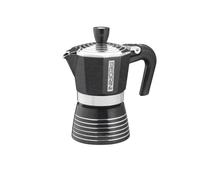 Macchinetta Caffettiera Caffè Infinity Rock Nera 2 Tazze