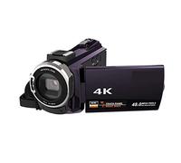 Macchinetta Digitale, Digital Video Camera Camcorder 4K 1080P 48MP WiFi Digital 16X Zoom Camcorder Recorder With 3inch Capacitive Touchscreen Ir. Infrared Sight(Coffee Color)
