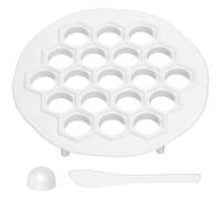 Macchinetta per Gnocchi e Jiaozi, Stampo Manuale Bianco in Pp | Fa Insieme, Facile da Usare, Salvaspazio, per Casa e Ristorante, Accessorio Cucina Pratico