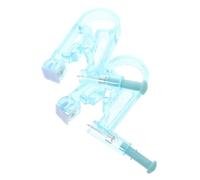 Macchinetta Piercing Orecchio Monouso in Plastico Blu 2 Pezzi | Adulti, Formato Compatto, per Casa e Viaggio, Dispositivo per Puntura Orecchio