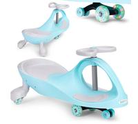 Macchinina a spinta wiggle car con ruote LED blu ECOTOYS