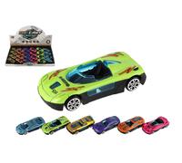 Macchinina da corsa mini metallo/plastica 7 cm a ruota libera