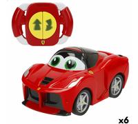 Macchinina Radiocomandata Ferrari 13 x 6,5 x 7,5 cm [6 Unità]