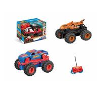 Macchinina Radiocomandata Hot Wheels mini Monster Truck 1:28 14,5 x 9,2 x 9 c
