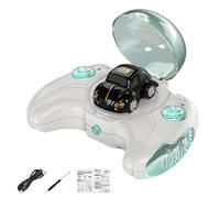Macchinina telecomandata, auto RC con luce LED | Auto da drift portatile con luce a LED - Auto acrobatica, veicolo telecomandato con ricarica USB, giocattoli per bambini per il compleanno di Natale