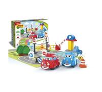 Unico Plus Set macchinine con Pista e Segnali Stradali