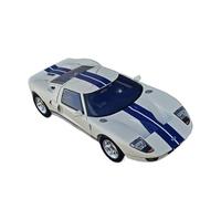 Macchinine in Metallo Pressofuso 1:12 Per Ford GT Multicolore Modello Di Auto In Lega Giocattolo Compleanno San Valentino Decorazione Camera Da Letto Fan Sport Motoristici Corsa(White)