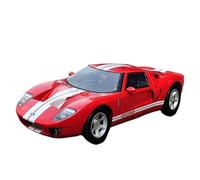 Macchinine in Metallo Pressofuso 1:12 Per Ford GT Multicolore Modello Di Auto In Lega Giocattolo Compleanno San Valentino Decorazione Camera Da Letto Fan Sport Motoristici Corsa(Red)
