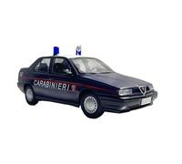 Macchinine in Metallo Pressofuso 1:18 Per Alfa Romeo 155 Alloy Car 1996 Blu Bianco Modello In Metallo Pressofuso Modello Da Collezione Auto Della Polizia Fan Sport Motoristici Corsa