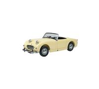 Macchinine in Metallo Pressofuso 1:18 Per Austin Healey Sprite Modello Di Auto Da Collezione In Lega A Tre Colori Ornamenti Decorativi Fan Sport Motoristici Corsa(Yellow)