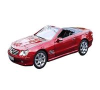 Macchinine in Metallo Pressofuso 1:18 Per Benz SL500 R230 Decappottabile Con Fari A Quattro Occhi Modello Di Auto Collezione Auto Classiche Statiche Fan Sport Motoristici Corsa