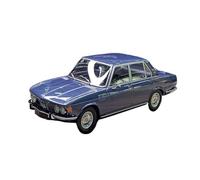 Macchinine in Metallo Pressofuso 1:18 Per BMW 2500 1968 Modello Auto Blu In Lega Completamente Chiuso Grande Berlina E Visualizzazione Della Finestra Fan Sport Motoristici Corsa