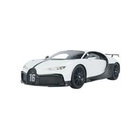 Macchinine in Metallo Pressofuso 1:18 Per Bugatti Chiron Pur Sport Modello Auto In Resina Bianca Statica Su Larga Scala Decorazione Di Veicoli Fan Sport Motoristici Corsa