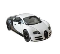 Macchinine in Metallo Pressofuso 1:18 Per Bugatti Veyron SS Auto Da Collezione In Lega Di Grandi Dimensioni Nera E Bianca Per Decorare Fan Sport Motoristici Corsa