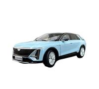 Macchinine in Metallo Pressofuso 1/18 Per Cadillac LYRIQ Ruige Modello SUV In Lega Blu Modello Auto Berlina Di Famiglia Alla Moda Fan Sport Motoristici Corsa
