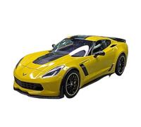 Macchinine in Metallo Pressofuso 1:18 Per Chevrolet Corvette C7 Z06 C7R Modello Di Auto In Metallo Giallo Su Larga Scala Per Adulti Decorazione Natalizia Fan Sport Motoristici Corsa