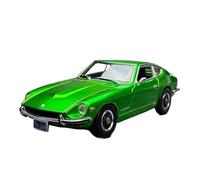 Macchinine in Metallo Pressofuso 1/18 Per Datsun 240Z 1971 Modello Auto Sportiva In Lega Giocattolo Scena Di Corse Classiche Giocattoli Ornamenti Fan Sport Motoristici Corsa(Green)