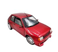 Macchinine in Metallo Pressofuso 1:18 Per Dongfeng Vecchio Modello Retrò Raro Auto In Lega Modello Giocattolo Cerchi Argentati Ornamenti Per Il Soggiorno Fan Sport Motoristici Corsa(Red)
