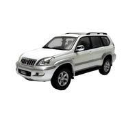 Macchinine in Metallo Pressofuso 1/18 Per FAW Toyota Prado GX 2008 Fuoristrada Modello Di Auto Modello Di Auto In Lega Da Collezione Bianco Fan Sport Motoristici Corsa