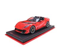 Macchinine in Metallo Pressofuso 1:18 Per Ferrari 812 Competizione Un Modello In Lega Un'auto Sportiva Decappottabile Un Veicolo Corsa Rosso Alla Moda Fan Sport Motoristici Corsa