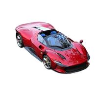 Macchinine in Metallo Pressofuso 1:18 Per Ferrari SP3 Daytona Modello Di Auto In Lega Rossa Ornamenti Natalizi Regalo Per Gli Appassionati Di Motori Fan Sport Motoristici Corsa