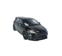 Macchinine in Metallo Pressofuso 1:18 Per Ford Focus Rs Shadow Modello Di Auto In Resina Nera Modello Decorativo Per Veicolo Da Collezione 2017 Fan Sport Motoristici Corsa
