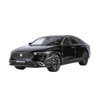 Macchinine in Metallo Pressofuso 1:18 Per Honda Accord 2024 Modello Auto In Lega Diecast In Metallo Suono E Luce Giocattoli Per Auto Visualizzazione Fan Sport Motoristici Corsa(Black)