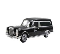 Macchinine in Metallo Pressofuso 1:18 Per Il Carro Funebre Mercedes Benz 600 Pollmann Modello In Resina Nera Berlina Classica In Grande Scala Esposizione Fan Sport Motoristici Corsa