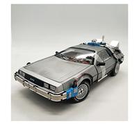 Macchinine in Metallo Pressofuso 1 18 Per Il Giocattolo Del Ritorno Al Futuro Della Macchina Del Tempo In Lega Della Macchina Del Tempo DeLorean DMC-12 Fan Sport Motoristici Corsa