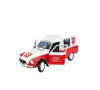 Macchinine in Metallo Pressofuso 1:18 Per Il Modello Auto In Lega A Doppia Porta Del Camion D'epoca Rosso Citroën Modello Di Giocattolo Classico Del 1984 Fan Sport Motoristici Corsa