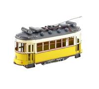 Macchinine in Metallo Pressofuso 1/18 Per Il Modello Del Tram Di Lisbona Decorazione Tavolo Fatta A Mano Oggetti Da Collezione Souvenir Ornamenti Fan Sport Motoristici Corsa