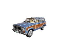 Macchinine in Metallo Pressofuso 1:18 Per Jeep Wagoneer Modello Auto In Lega Con Porte Complete Modello Finestrini Esposizione Per Collezionisti Fan Sport Motoristici Corsa(Blue)